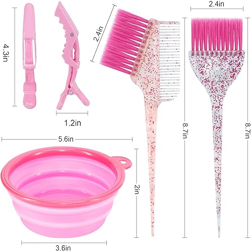 Hair Coloring Kit 11-Piece - Professional Salon Tools