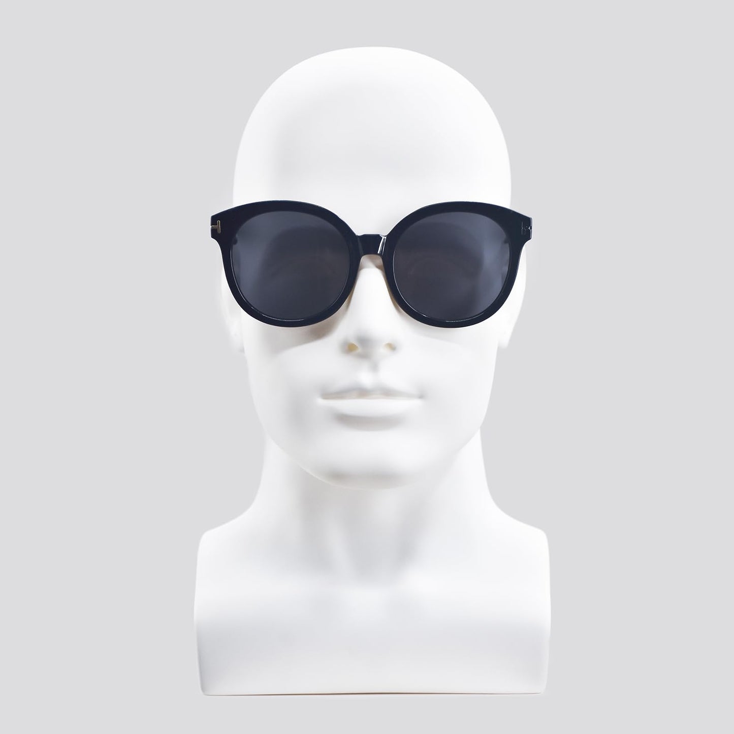 Tcwuzick Male Mannequin Head Professional Manikin Head for Display Wigs Hats Headphone Mask Sunglasses Jewelry and Scravat Display Stand (L90-yabai)