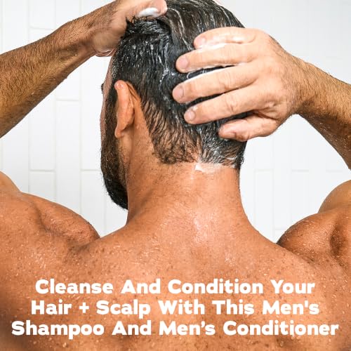 Dr. Squatch Men's Natural Shampoo & Conditioner Set – 11 fl oz