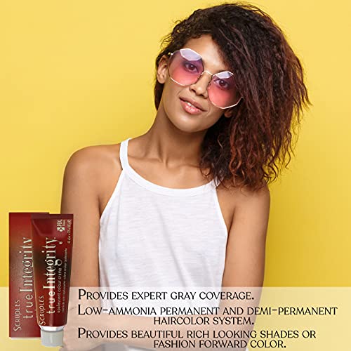 Scruples True Integrity Hair Color, 4rm Medium Red Mahogany Brown, 2.05 Ounce
