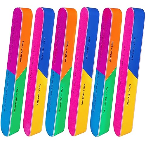 7-Way Nail Buffer Block Set (6 Pcs) for Natural Nail Shine