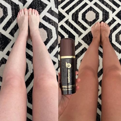 Best Bronze Tinted Self Tanner Mousse ? Sunless Tanner Foam for Customizable Self Tan, Light to Dark Fake Tan ? Vegan Tanning Mousse for a Bronze Glow ? Sunless Tanning Foam (5.07 Fl Oz)