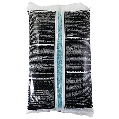 Waxness Spa Choice Aloe Vera Hard Wax Beads 2.2 lb / 1 kg Pack of 2