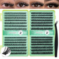Self-Adhesive Lash Clusters Kit, 560pcs Individual Eyelashes