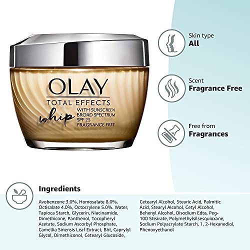 Olay Regenerist Whip, Fragrance-Free, 1.7 Oz