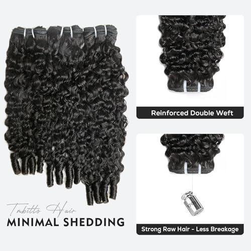 Burmese Curly Hair 3 Bundles 16 18 20 Inch 3C4A Virgin