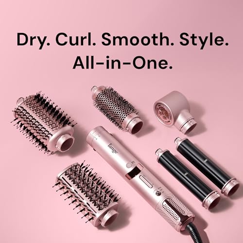L'ANGE HAIR TurboStyle 5-in-1 Hair Dryer & Styler with Auto-Curl