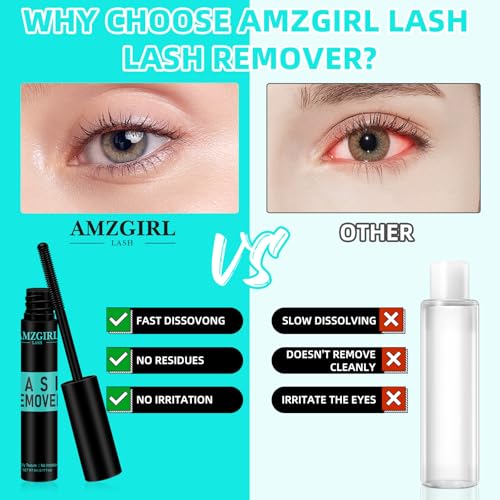 Lash Extension Remover Oil - Safe Cluster Lashes Adhesive Remover 5ml