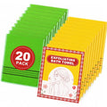 20 Pack Korean Exfoliating Body Scrub Mitts