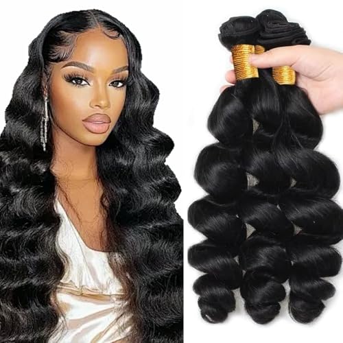 Brazilian Virgin Hair Bundles Loose Deep Wave 16-20 Inch