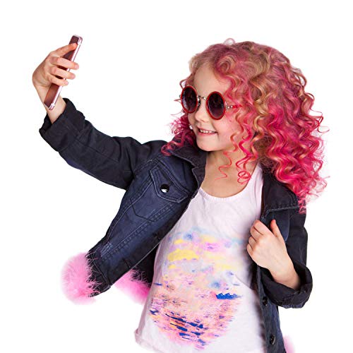Hair Chalk Pens for Kids - 10 Temporary Washable Colors