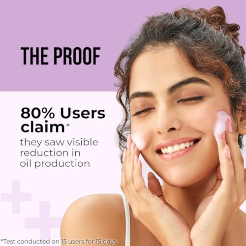 Dr. Sheth¡¯s Neem & Salicylic Acid Face Wash | Deeply Cleanses & Unclogs Pores | Controls Acne, Blackheads & Oil | Unisex BHA Cleanser | 3.38 Fl Oz/100 ml