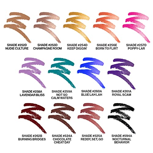 wet n wild Color Icon Cream Eyeliner Eyeshadow Multi-Stick, Moisturizing, Nourishing Velvety Cream-to-Powder Buildable & Blendable Formula, Cruelty-Free & Vegan - Born To Flirt