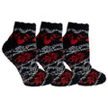 Dr. Scholl's Women's Winter Spa Socks - 3 Pack, Black Assorted
