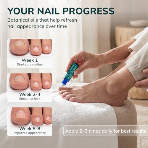 Swissklip KlearNail Roll-On Toenail Stick for Discolored & Brittle Nails