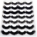 14 Pairs 3D Mink Lashes 10-25mm Natural Fluffy Eyelashes