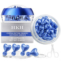 HKH Copper Peptides Serum for Face: 38 Capsules Anti-aging Facial Serum with GHK-Cu Peptide & Hyaluronic Acid for Fine Lines Wrinkles & Dryness - Daily Use for 30+ Women - Travel-Friendly