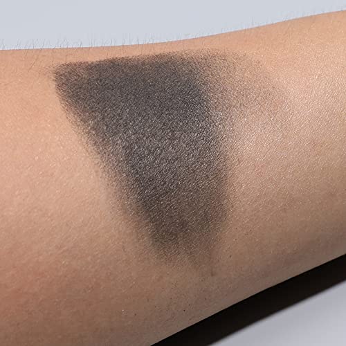 Black Matte Eyeshadow Powder - Long-Lasting Pressed Shadow