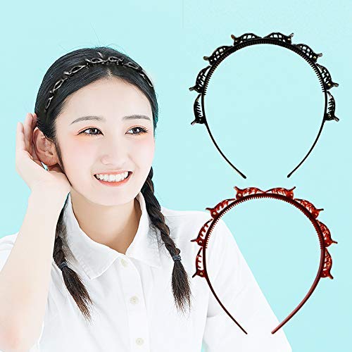 6PCS Double Bangs Hairpin Clips with Anti-Slip Teeth