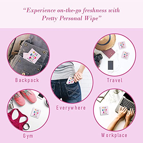LA Fresh Self Care Bundle Deal- Pre-soaked Acetone Nail Polish Remover 50 Pads and LA Fresh Feminine Hygiene Personal Flushable 50 Wipes Gently cleanses and freshens