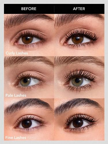 SHEGLAM 2-in-1 Black Washable Volume & Length Mascara Dual-Ended Long-Lasting