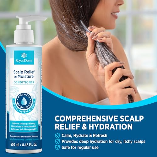 Roycederm Scalp Relief Conditioner with Jojoba Oil & Aloe Vera