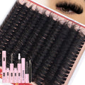 Fluffy Lash Clusters Kit 14-24mm 270D Volume Eyelash Extensions