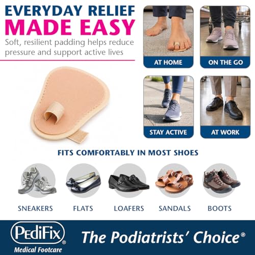 Pedifix Budin Toe Straightener with Metatarsal Cushion - 3 Pack