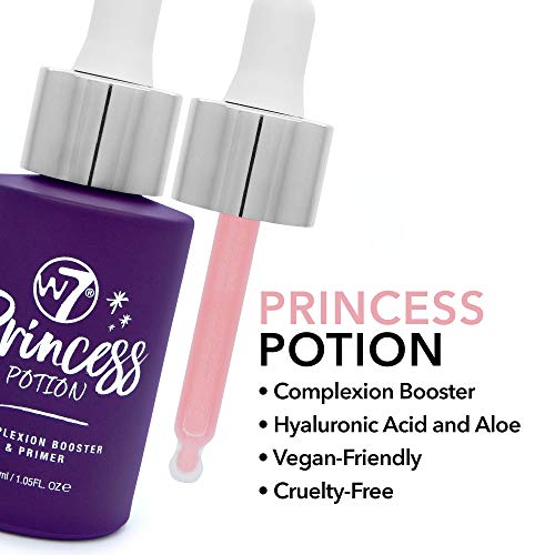 W7 Princess Potion Purple Primer Drops - Brightening Face Base