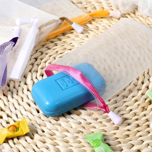 Bremorou 20-Pack Soap Foaming Mesh Bags with Drawstring