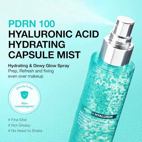 Anua PDRN Collagen Glow Facial Mist - Hydrating Serum Spray 3.38 fl oz
