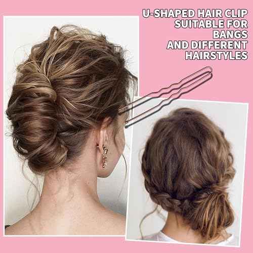 400PCS Brown and Black Bobby Pins Kit with Hair Bands, 1.38inch 2inch 2.36inch Bobby Pins and 2.36inch U Shape Hair Pins for Women