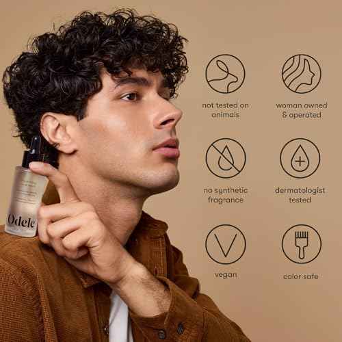 Odele Rejuvenating Scalp Serum with Rosemary and Vitamin E to Support Hair Density and a Balanced Scalp, for all Hair Types, 2 Fl Oz