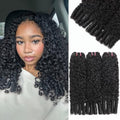 16A Burmese Curly Human Hair Bundles 16-20 Inch