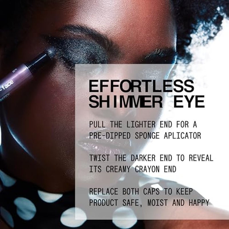 aboutface Shimmerstick Dual-Ended Eyeshadow Stick - Cream & Powder
