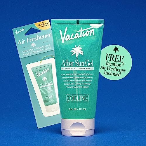 VACATION After Sun Aloe Vera Gel, 6 oz – Soothing Sunburn Relief