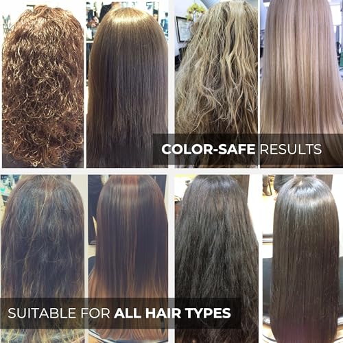 Kerazon Brazilian Keratin Treatment Kit 6oz for All Hair Types - Smoothing & Straightening