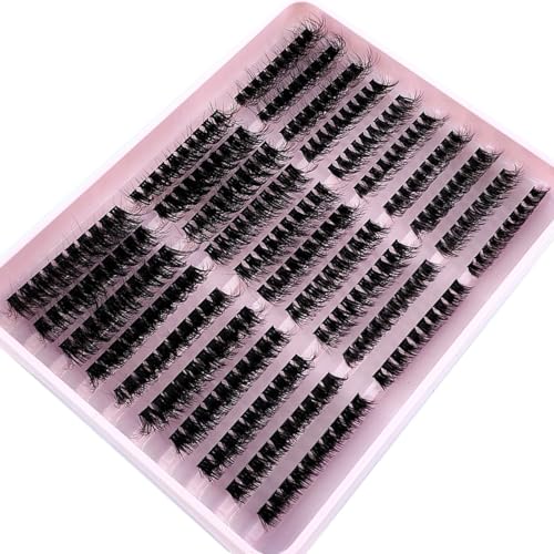 Fluffy Cluster Lashes 60D 80D 100D DIY Eyelash Extensions