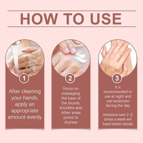 Retinol Hand Cream for Anti-Aging & Moisturizing Care - 50g
