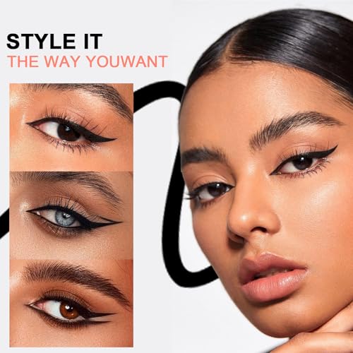 Waterproof Liquid Eyeliner Pen – Bold Tip, Smudge-Proof, Long-Lasting
