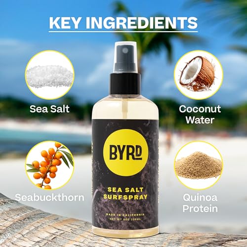 BYRD Sea Salt Surf Spray for Hair – 8 fl oz