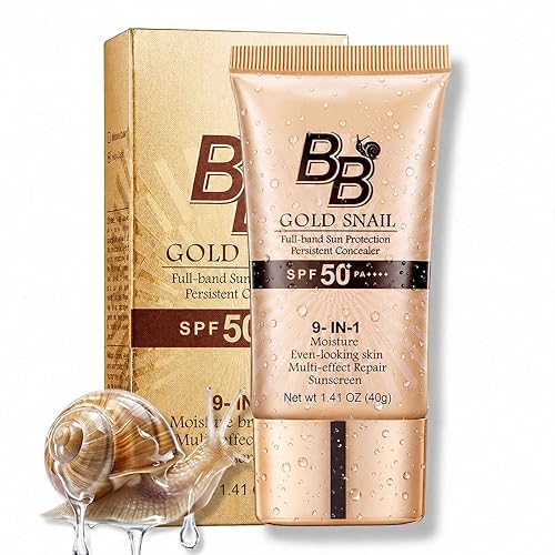 BB Cream SPF 50 Tinted Moisturizer with Snail Filtrate, 40g