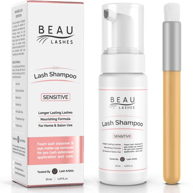 Eyelash Extension Foam Cleanser - Oil Free, Paraben Free 50ml