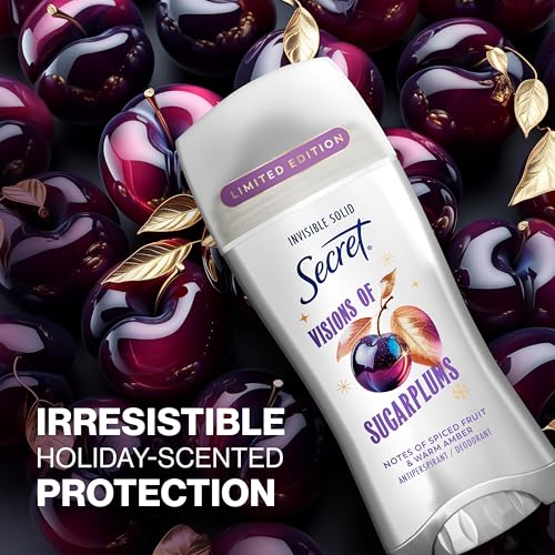 Invisible Solid Antiperspirant Deodorant - Visions of Sugarplums, 2.6oz