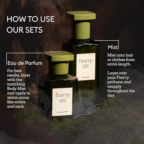 Fine'ry Jungle Santal Eau de Parfum & Body Mist Duo Set