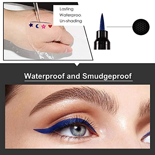 BINGBRUSH Double-Sided Liquid Eyeliner Pen with Stamp Tip