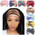 DRESHOW 8 Pack Women Headbands - Non Slip Knotted Elastic Hair Accessories