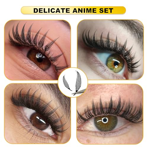 Premade Spire Eyelash Extensions 0.07mm D Curl 8-15mm Mix