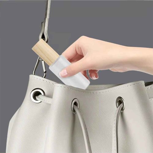 2PCS 120ml/4oz Empty Clear Frosted Glass Cosmetic Lotion Bottle with Plastic Wood-Grain Lid Refillable Travel Toiletries Container Pump Dispenser Vials Pot Jars for Foundation Emulsion Oil (Pack of 2)