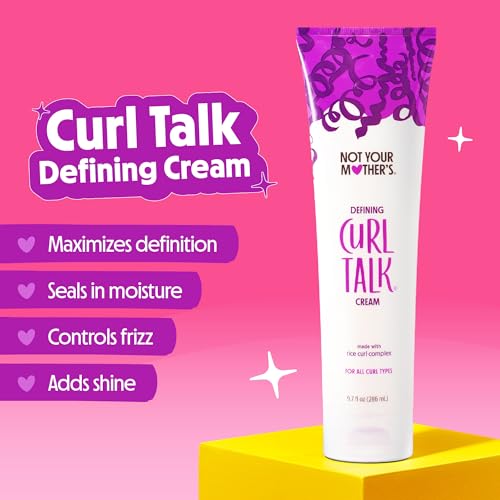Not Your Mother's Curl Talk Kit, 9.7 fl.oz Defining Cream, 9.7 fl.oz Frizz Control Styling Gel & 7 oz Activating Mousse